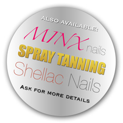 Minx Nails, Spray Tanning and Shellac Nails Now Available